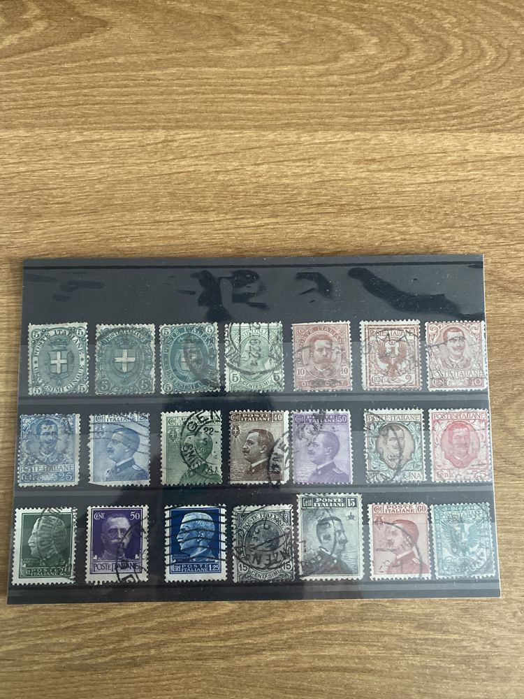 Rzadkie i Stare znaczki pocztowe Włoskie od 1889