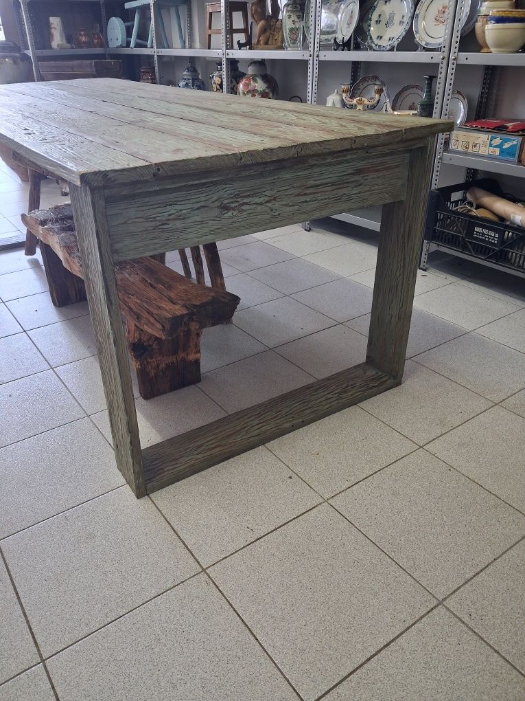 Mesa rustica madeira de Pinho