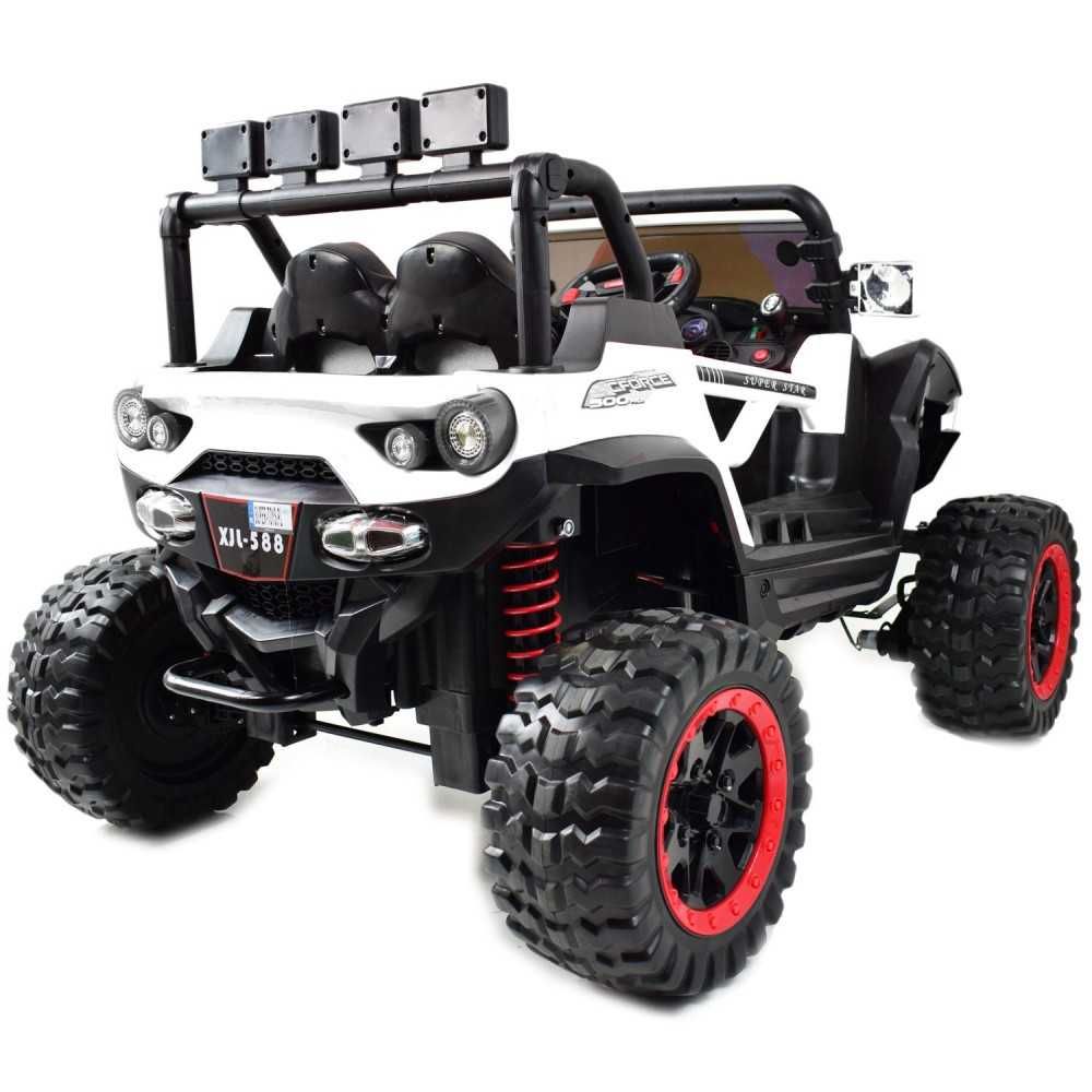 Auto samochód na akumulator Buggy XJL Jeep 4x4 dwuosobowy pojazd RC