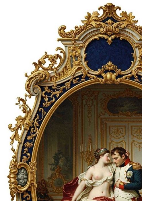 Napoleon Bonaparte & Joséphine de Beauharnais, XVIII w, wielkość A3
