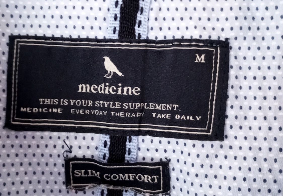 Koszula męska Medicine Slim rozmiar M, jasnoniebieska
