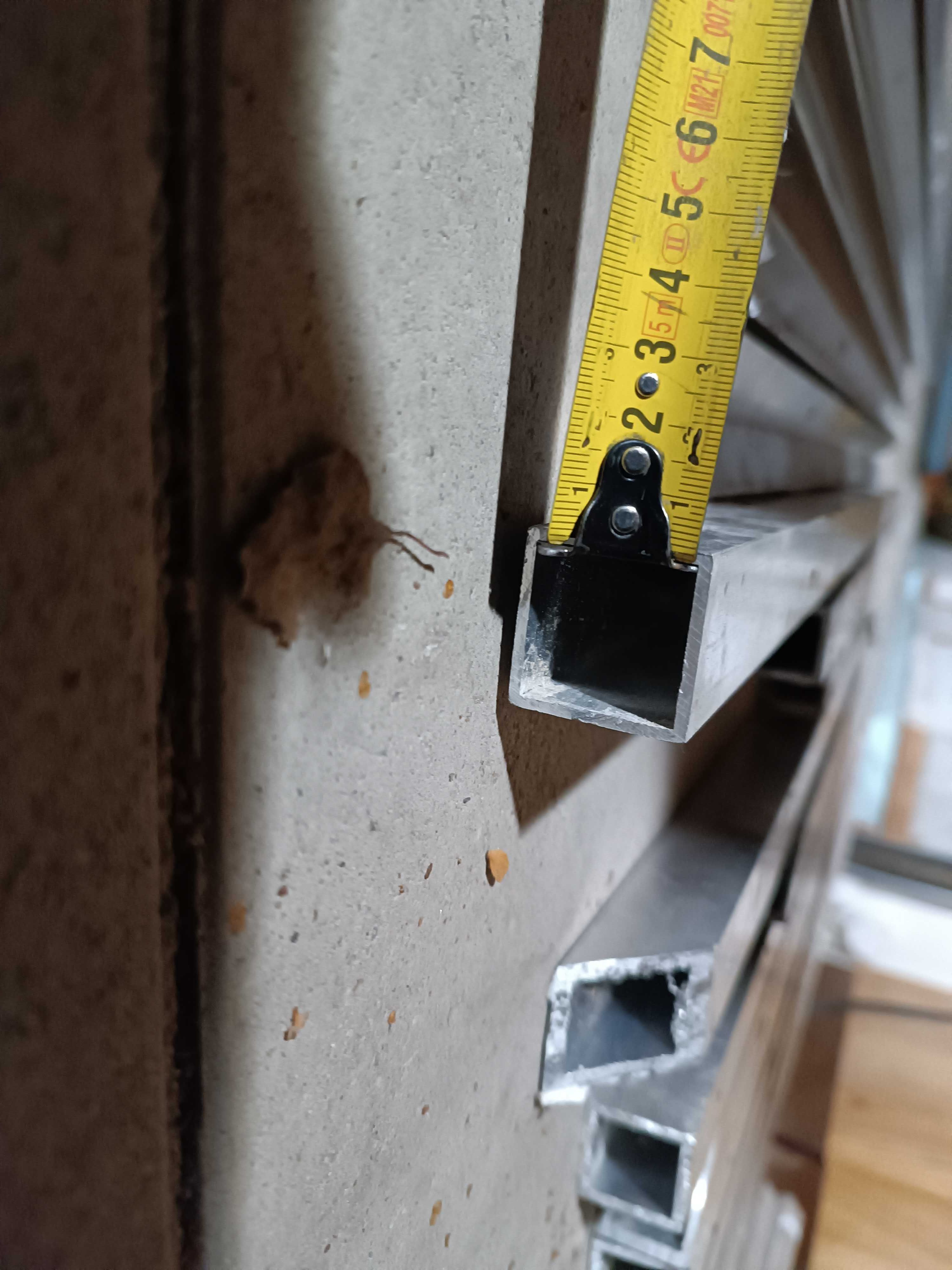 Profil aluminiowy 30x30x3mm kwadratowy (40mb) odcinki 120-400cm