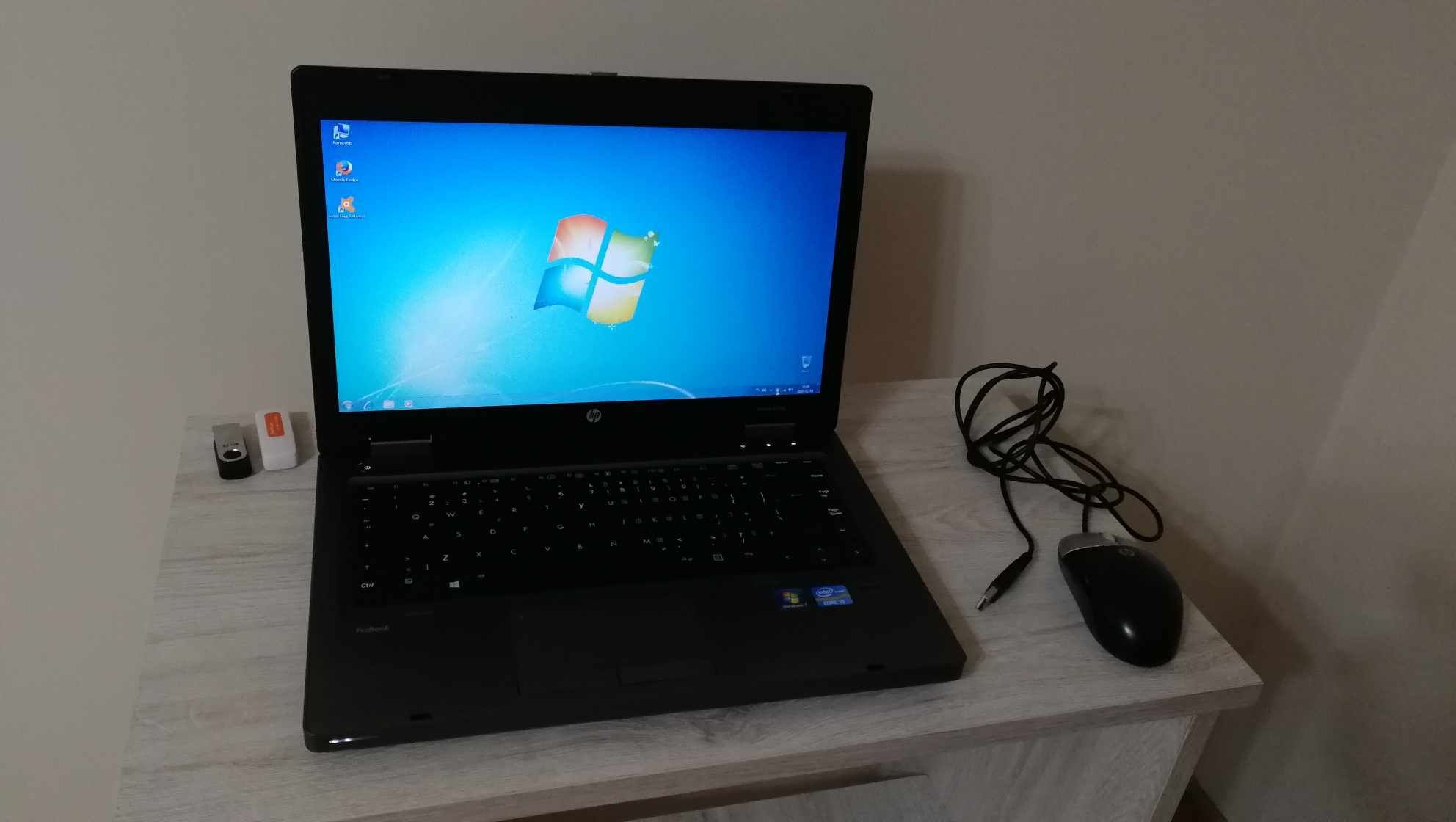 Notebook laptopa hp6470b 8gb 120ssd i5 gen