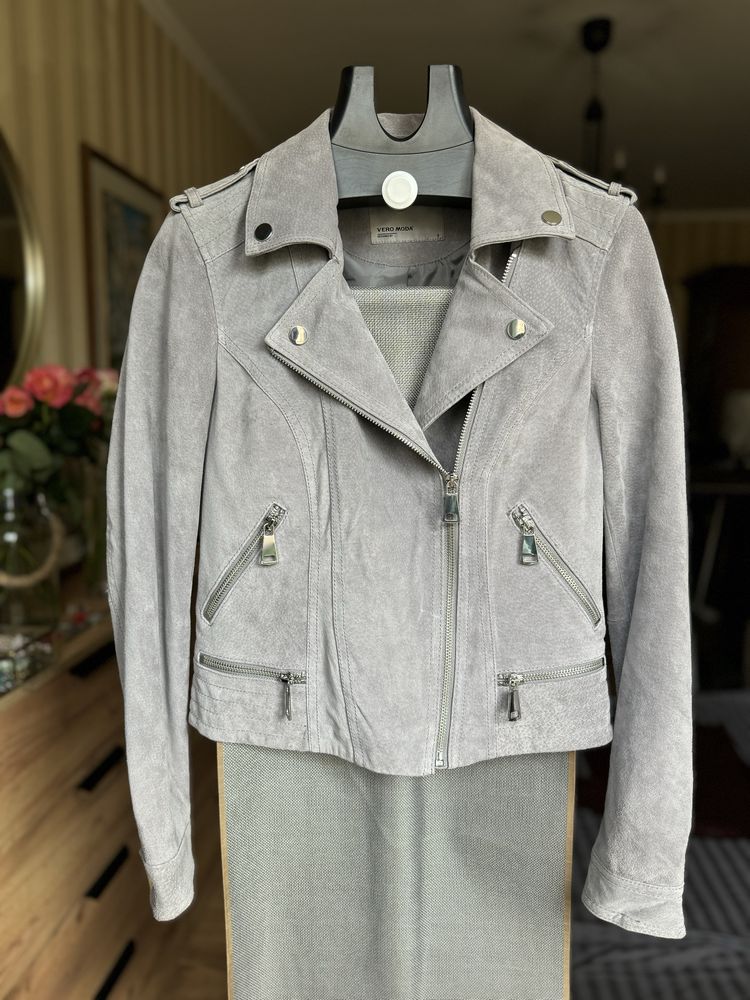 Vero moda замшева куртка