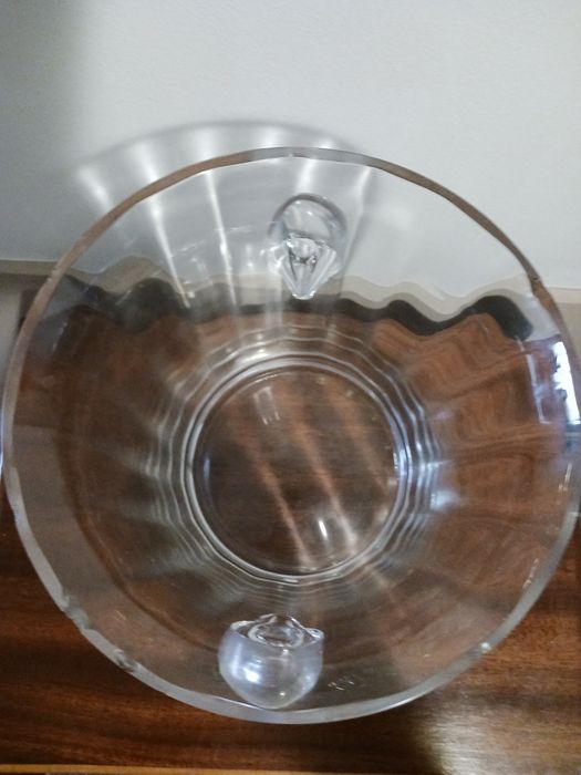 Balde vidro/cristal para servir bebidas frias