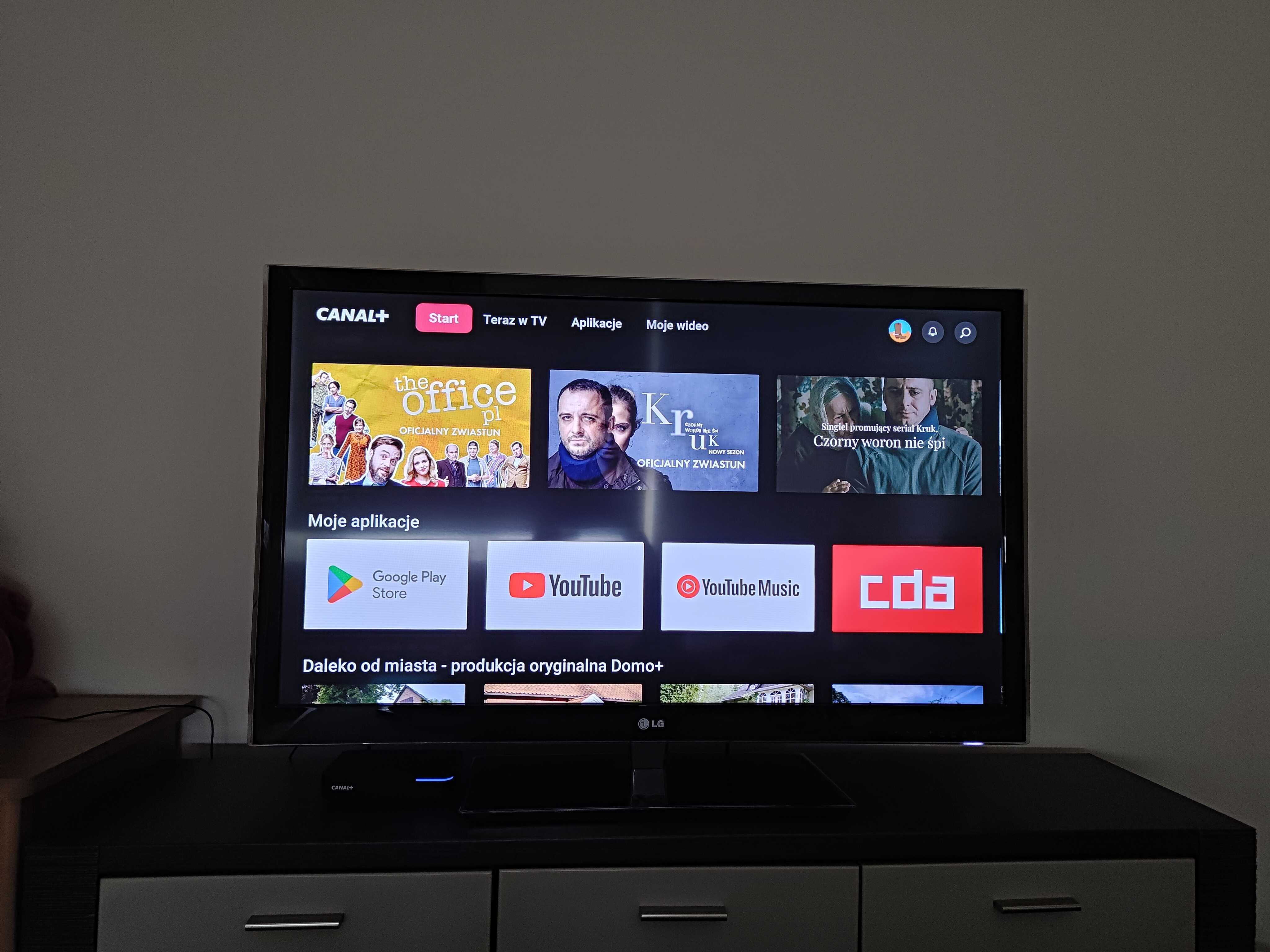 TV LG 47" LED DVBT2 Canal + Netflix WiFi Smart Bluetooth