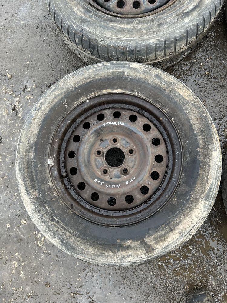 Диски металеві комплект R15 5x114.3 dia 66.1