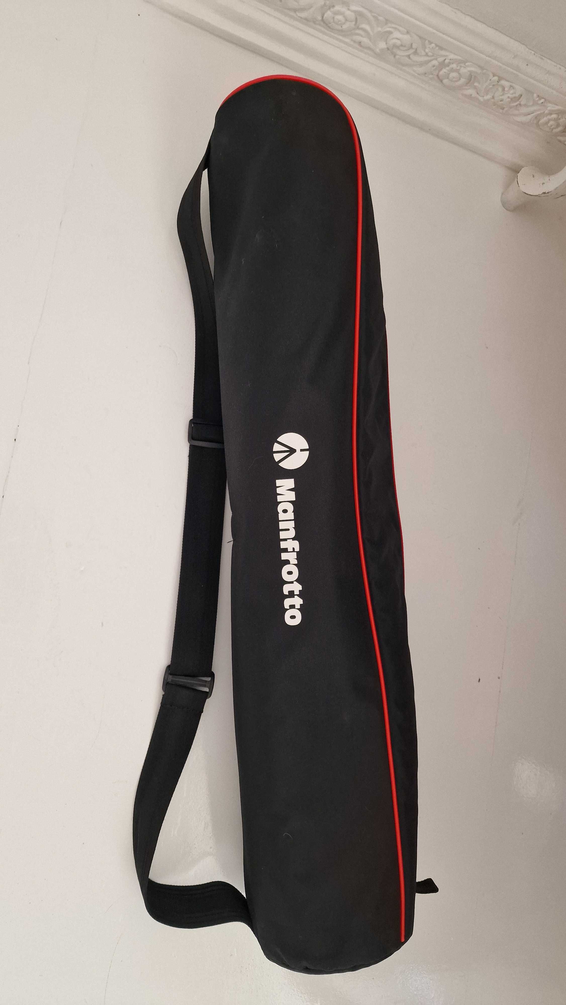 Statyw video Manfrotto 546B + głowica MVH502A - stan idealny