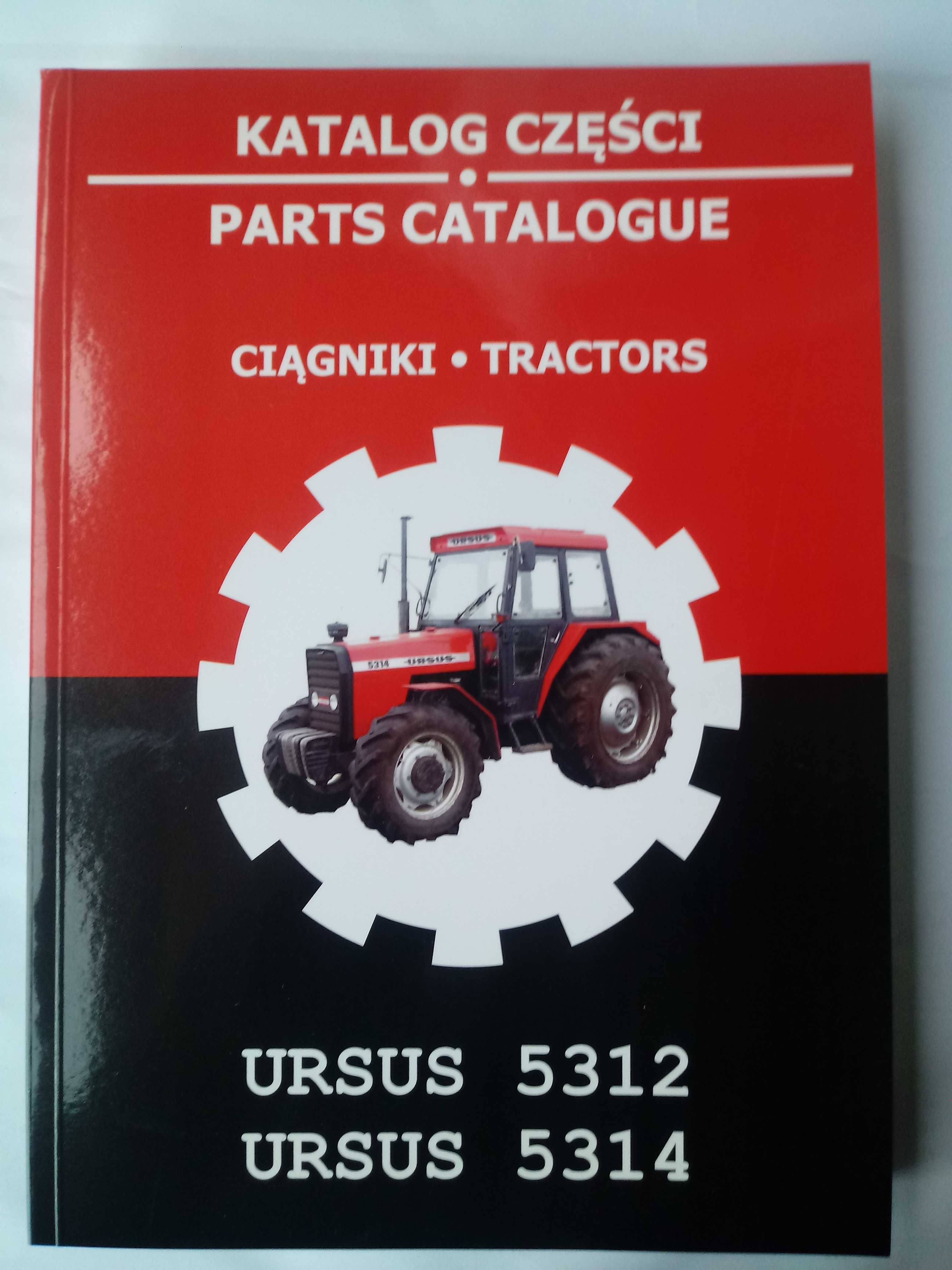 Katalog URSUS - 5312 , 5314, silnik 4390, 169 tablic, 456 stron