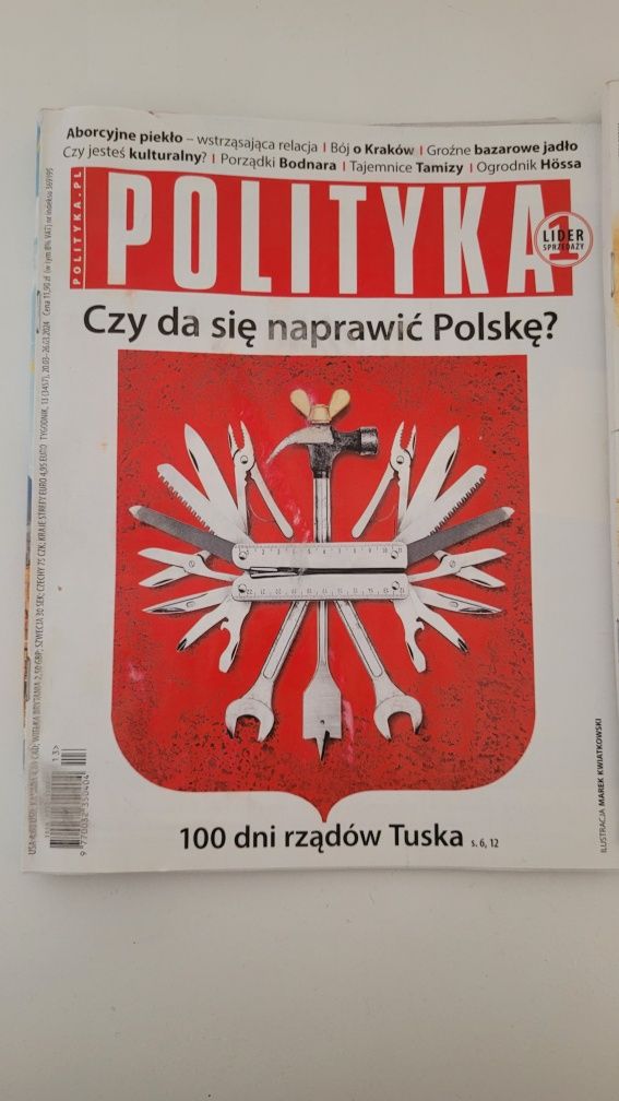 Tygodnik Polityka gazeta 2024 2szt