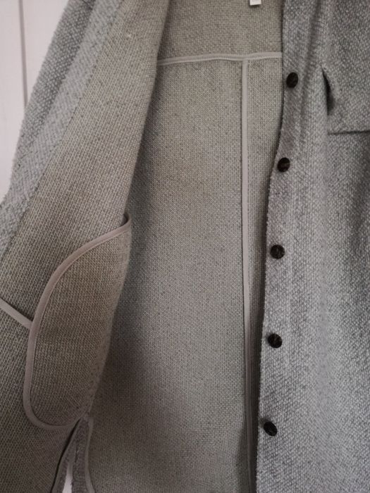 Kurtka koszulowa h&m XS S oversize płaszczyk koszula miętowy zielony