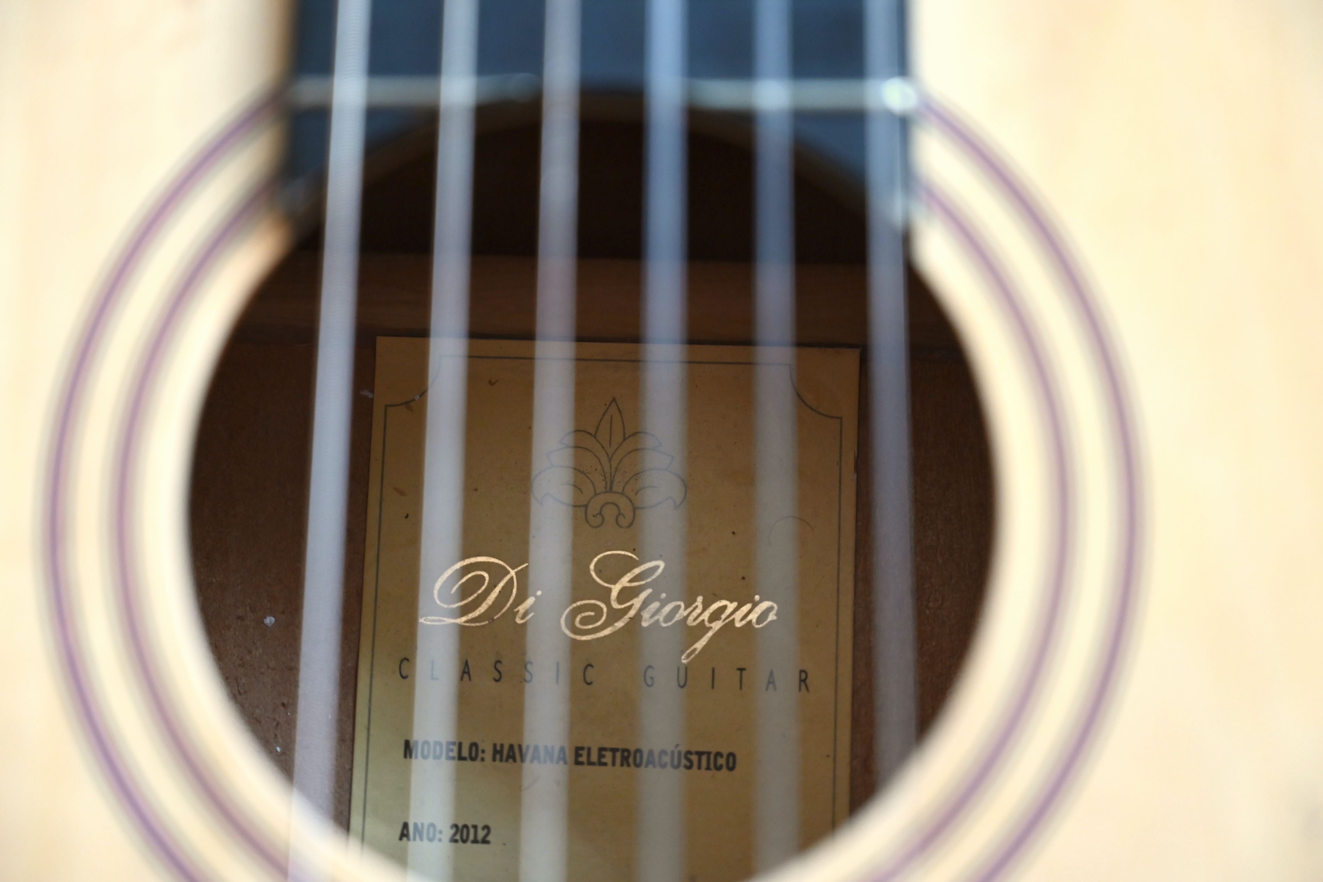 Guitarra Nylon DiGiorgio electrificada