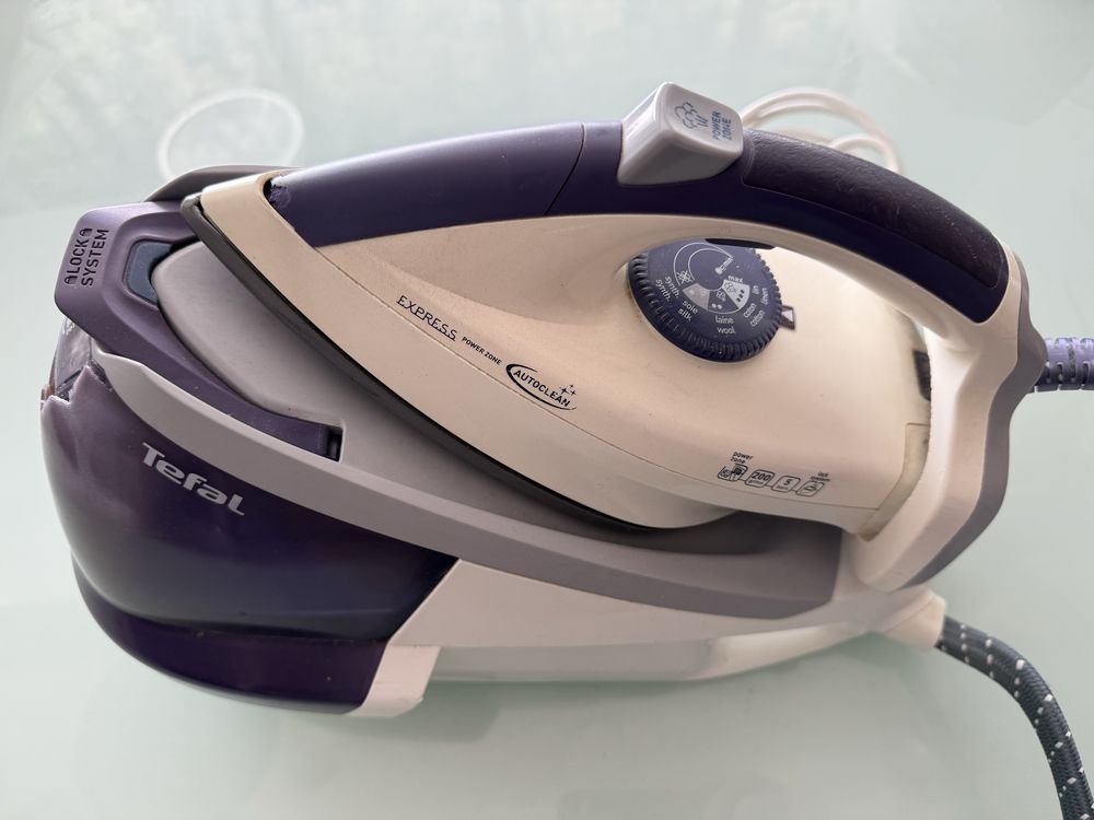 Ferro com Caldeira Tefal express - Funciona bem!