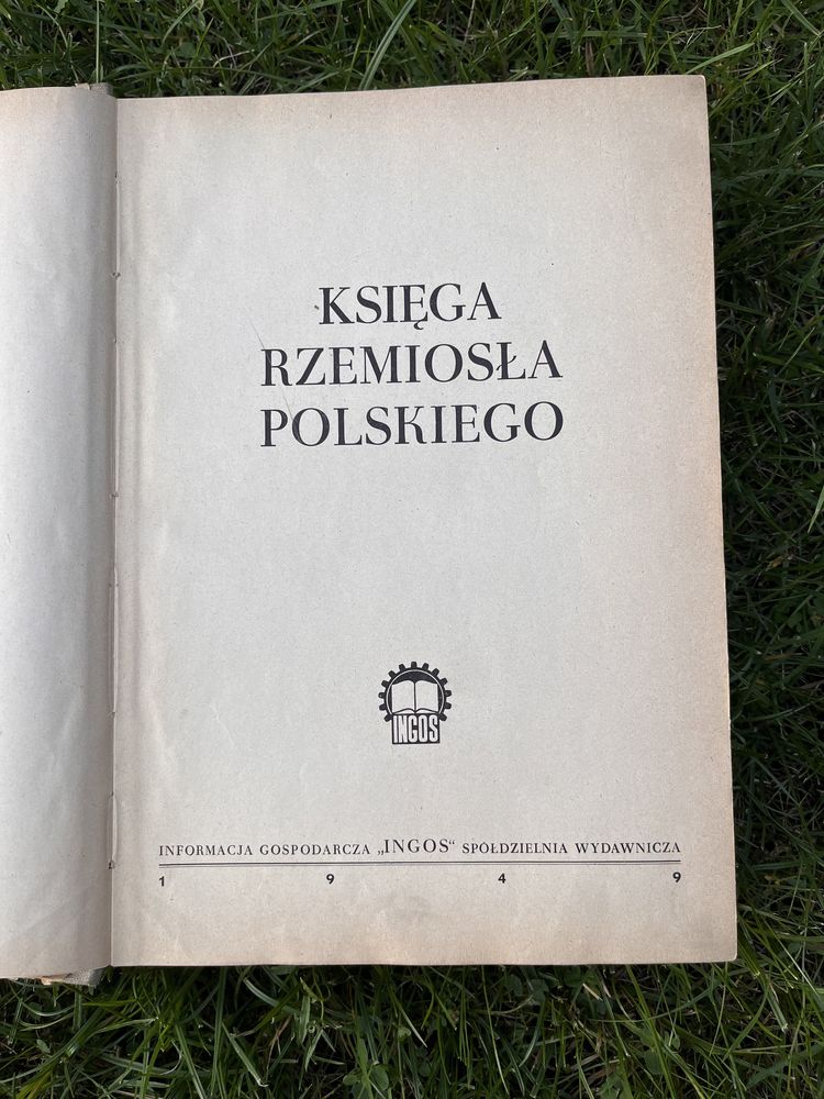 Księga rzemiosła polskiego 1949