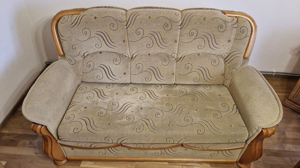 Sofa dwuosobowa z funkcją spania