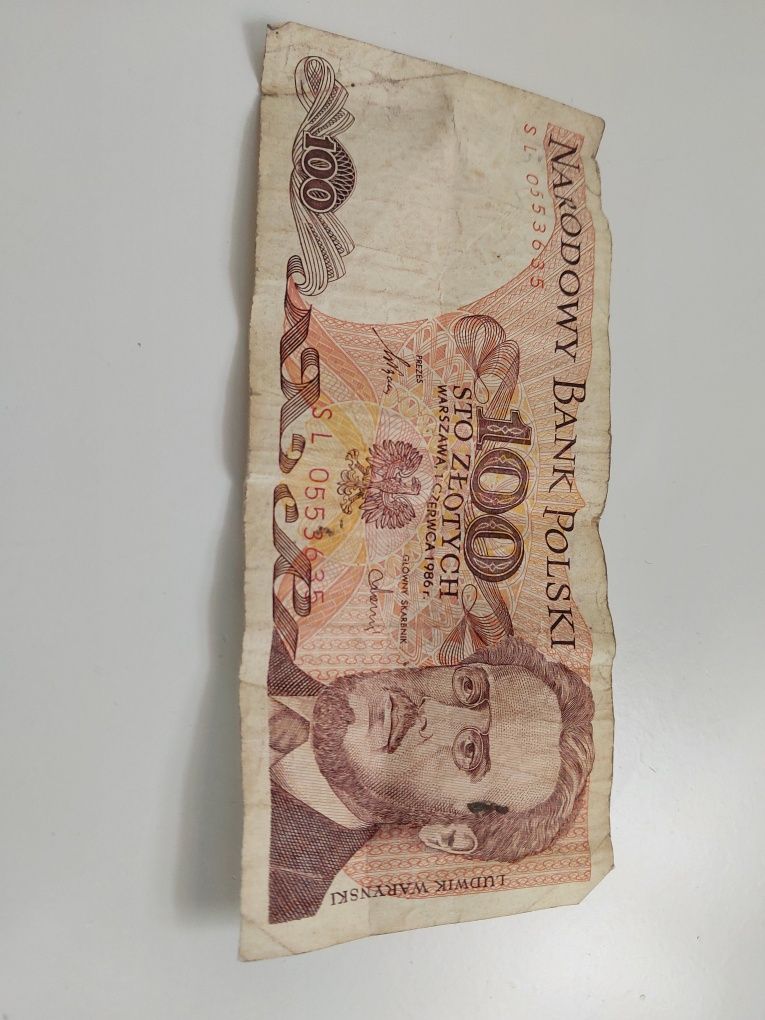 Sprzedam banknot 100 zł stary z 1883 roku