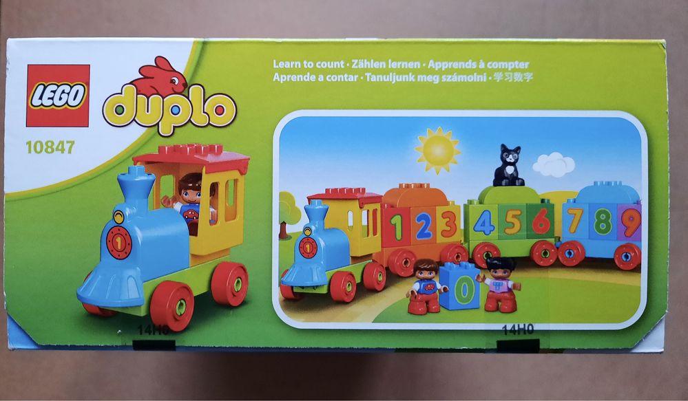 Klocki Lego Duplo 10847 Pociąg z cyferkami NOWE