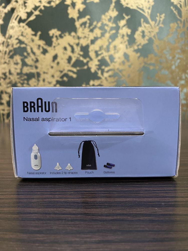 Электронный аспиратор для носа Braun BNA100