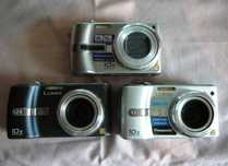 мегалот фотоапаратів panasonic lumix dmc tz1 і tz3