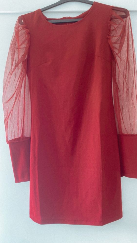 Vestido vermelho zara