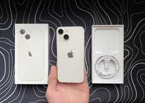iPhone 13 MINI - 128 гб - 89% АКБ - NEVERLOCK - STARLIGHT + КОРОБКА