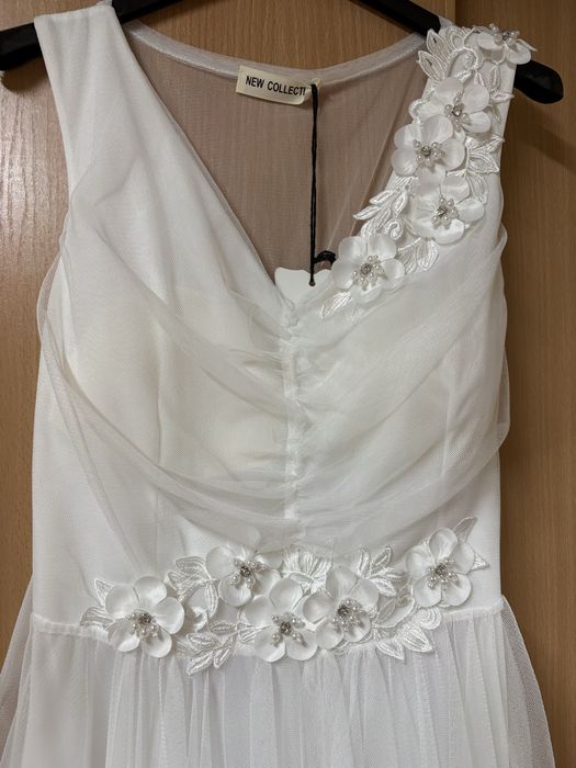 Biała sukienka elegancka