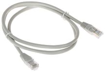 Przewód LAN Patchcord RJ45/1.0-GREY kat.5e UTP szary 1,5m 20 sztuk