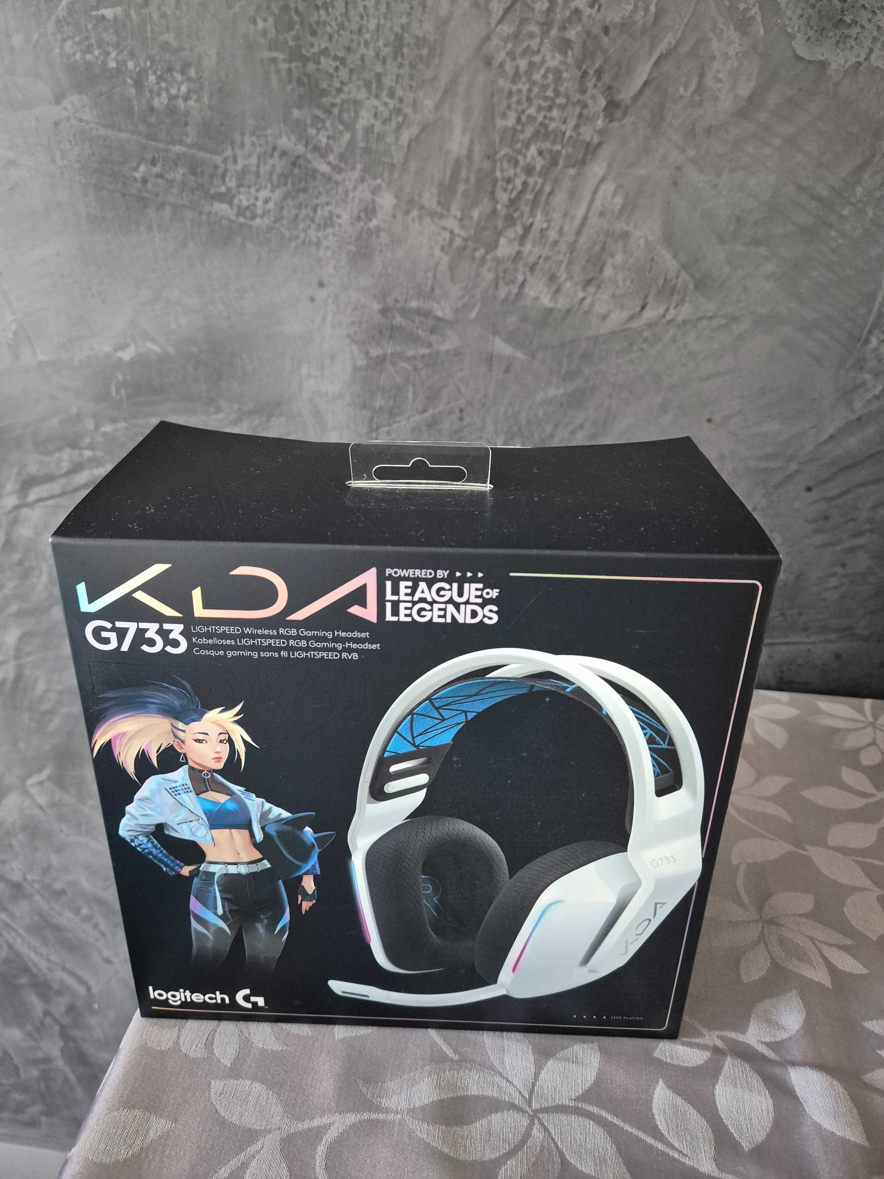 Headset logitech G733 versão limitada KDA League of Legends