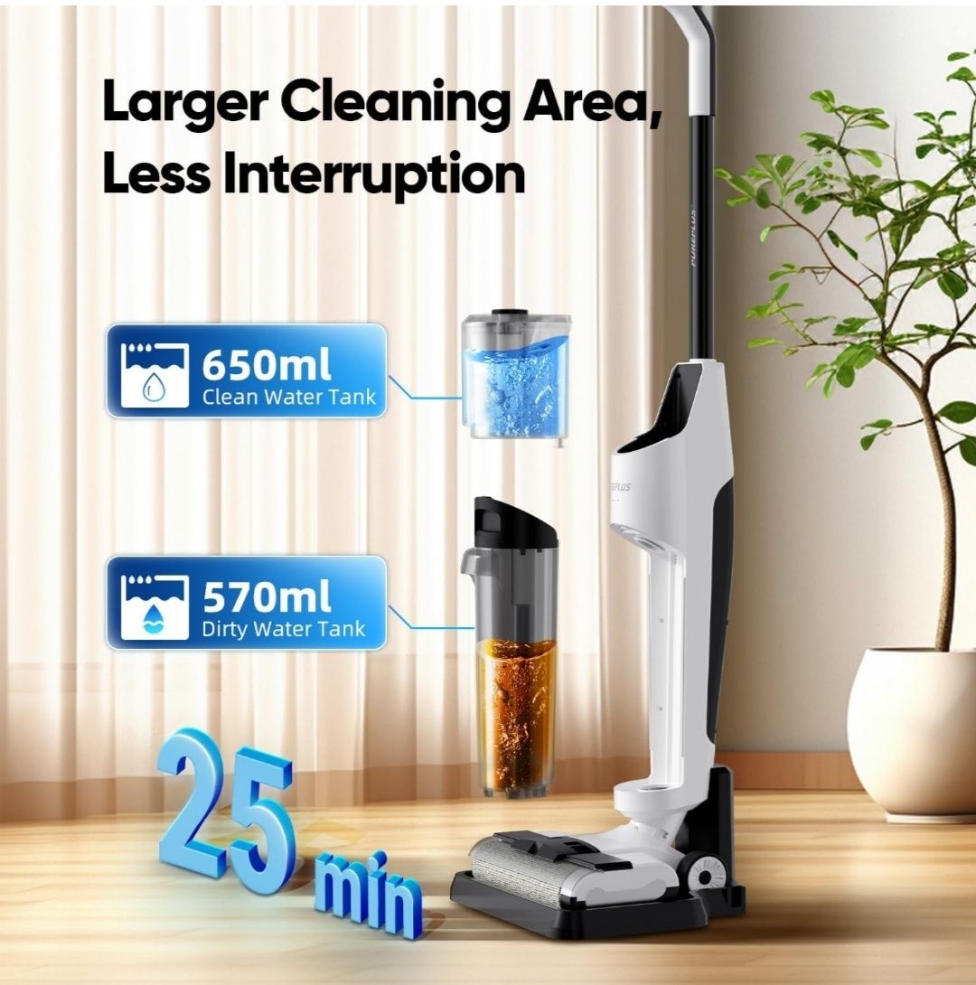 PUREPLUS Smart Odkurzacze na mokro i sucho