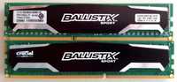 Pamięć BALLISTIX DDR3 8GB(2x4GB) 1600 BLS4G3D1609DS1S00.16FMR2 dual