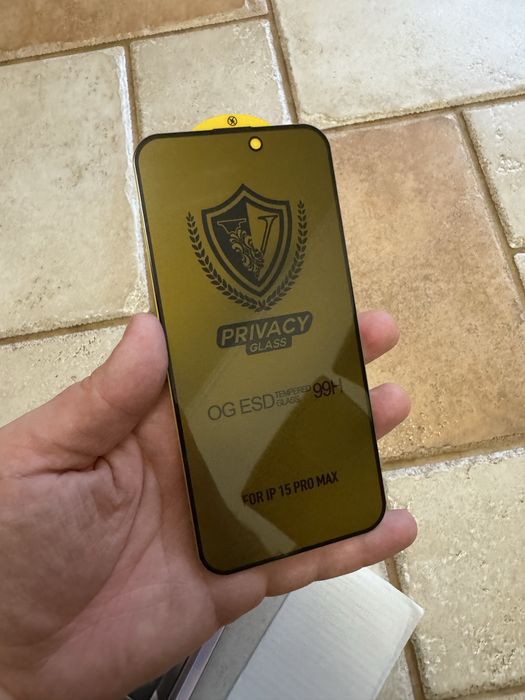 Захисне скло iphone антишпигун, privacy glass OG
