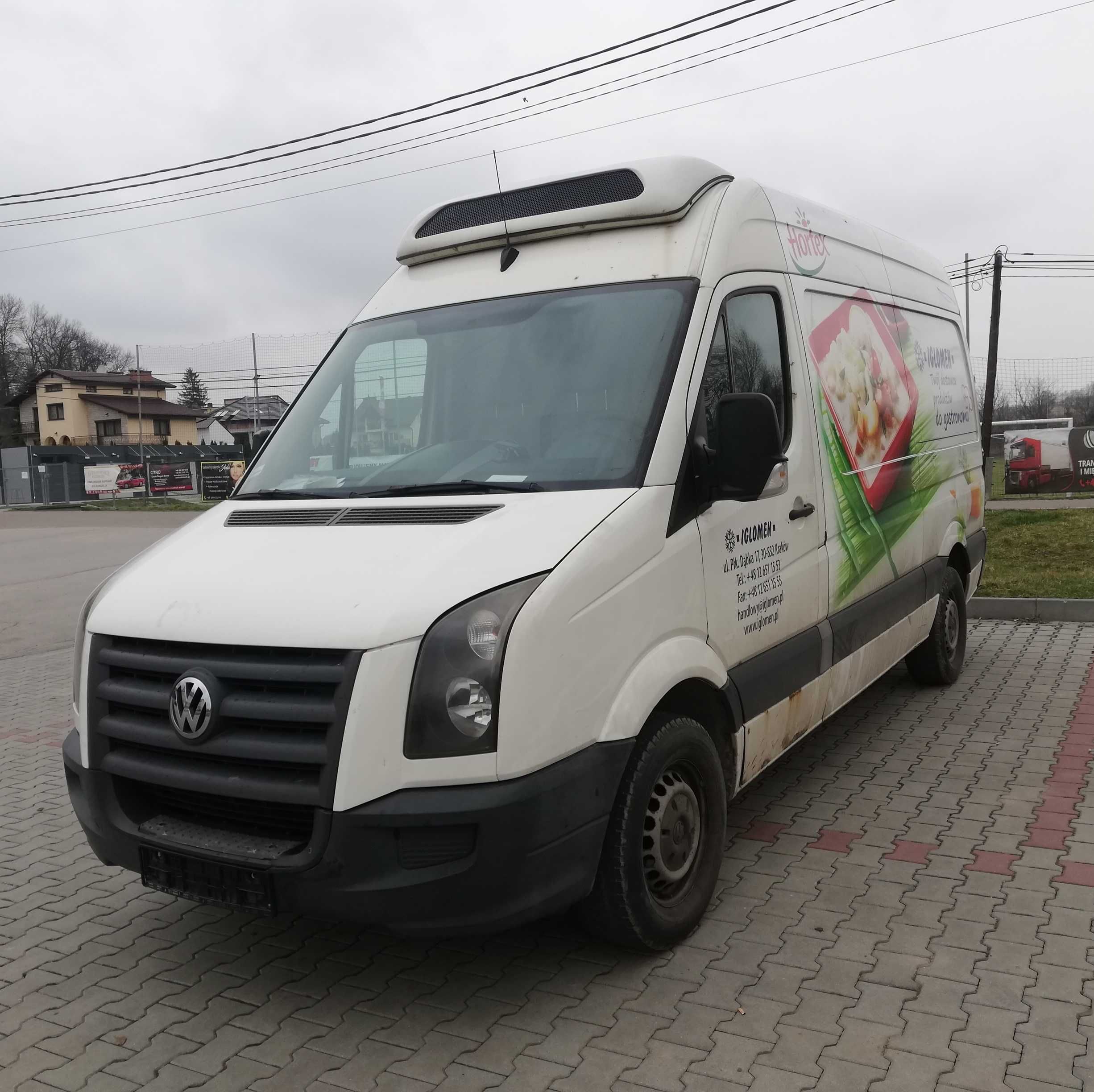 Volkswagen Crafter 2,5 TDI chłodnia Thermo King 2 komory