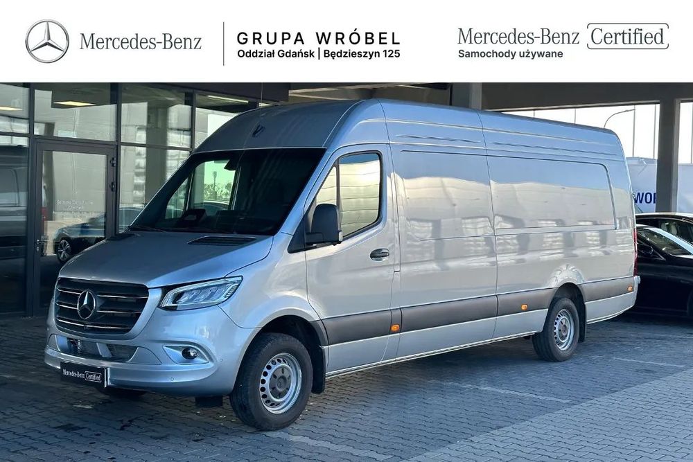 Mercedes-Benz Sprinter 319 Extra długi  MBUX | LED | Fotel pneumatyczny | Kamera360 | Grzana kierownica