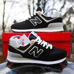 (1925-26) Кросівки New Balance 574 чорні з білим (з 36 по 45) нб