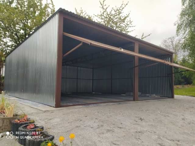 garaż blaszany garaz blaszak garaże wiata hala 6x5 5x5 7x5 5x7