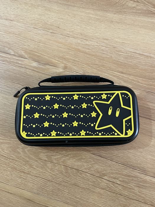 Nintendo switch oled+ 4 gry+ etui+ zestaw szkieł haryowanych