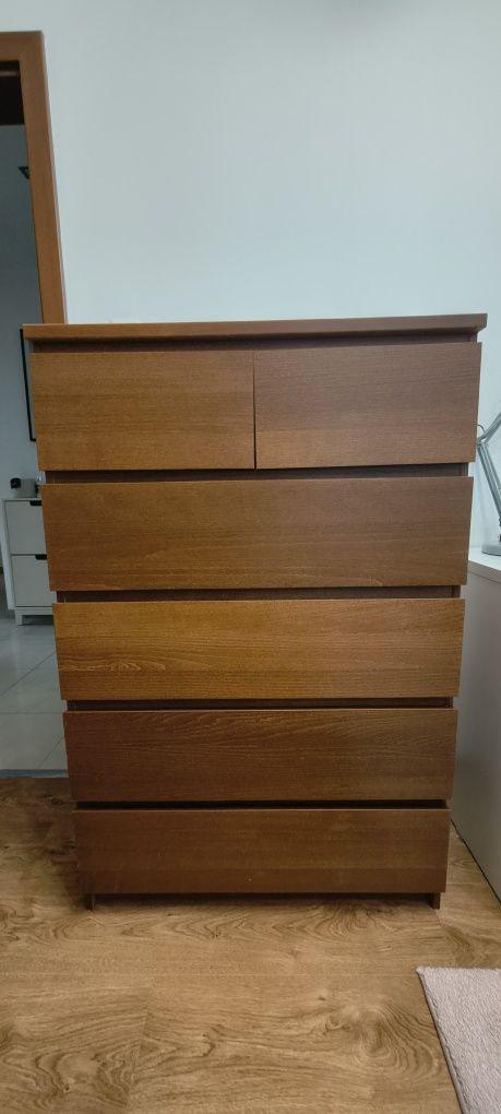 Komoda Malm 6 szuflad