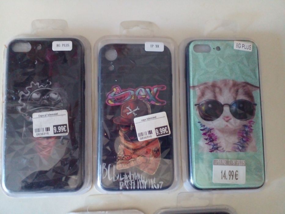 Capas NOVAS para TELEMOVEIS  I Phones