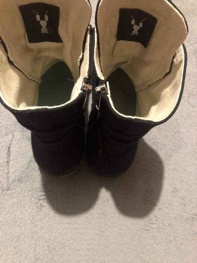 rick owens full black ramones