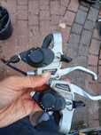 Komplet klamkomanetek shimano 3x7