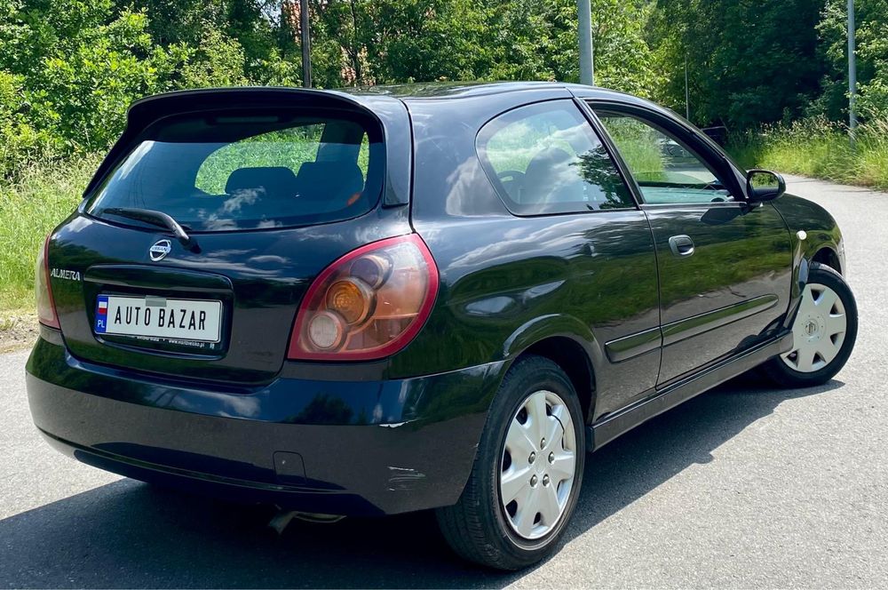 NISSAN ALMERA 1.5 Benzyna 98KM 2006r *Fajny stan* *Brak oznak korozji*