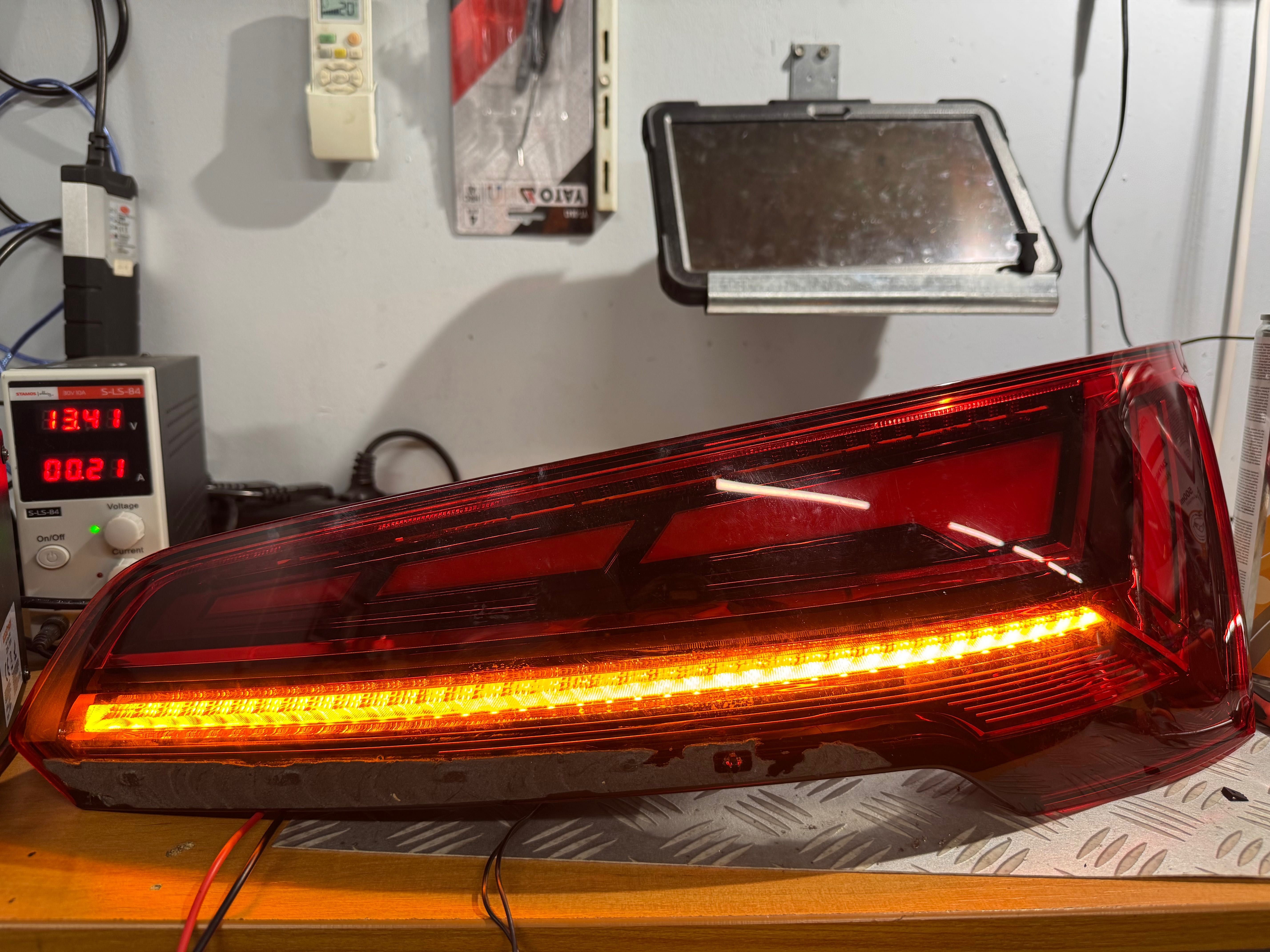 Przeróbka lamp usa