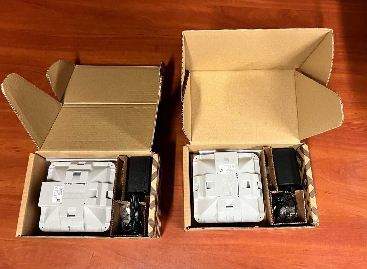 2 x MicroTik Cube 60G AC - radiolinia 800 metrów