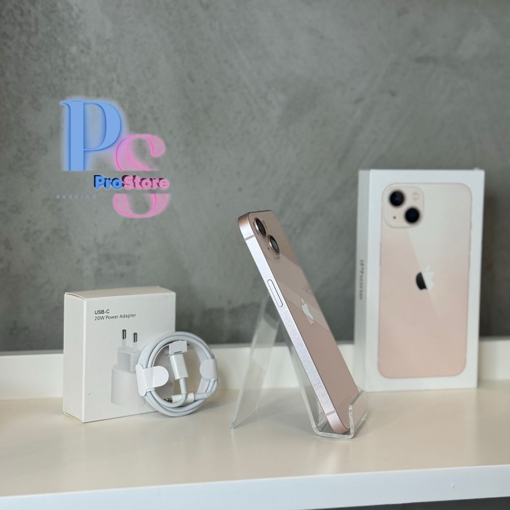 Apple iPhone 13 128GB Pink | Bateria 100% | Gwarancja | FV-marża