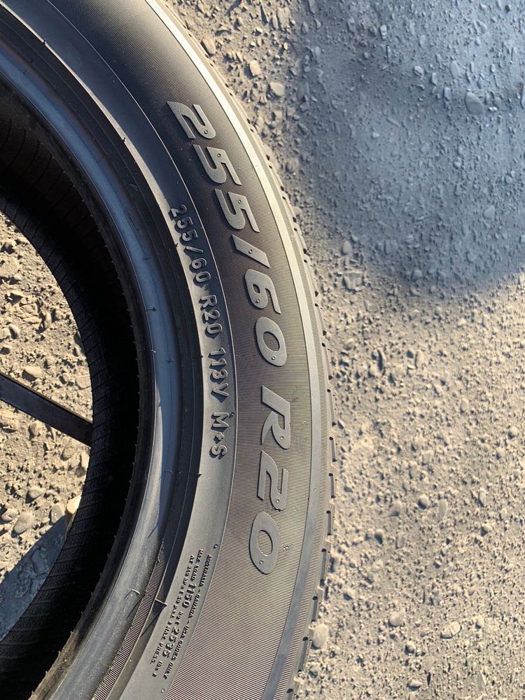 Шини 255/60 R20 пара Pirelli 2019p літо 6,4мм