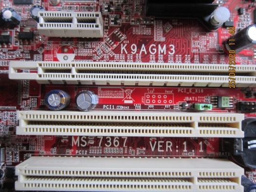 Продам недорого материнскую плату MCI K9AGM3 MS-7367ver 1.1 Под ремонт