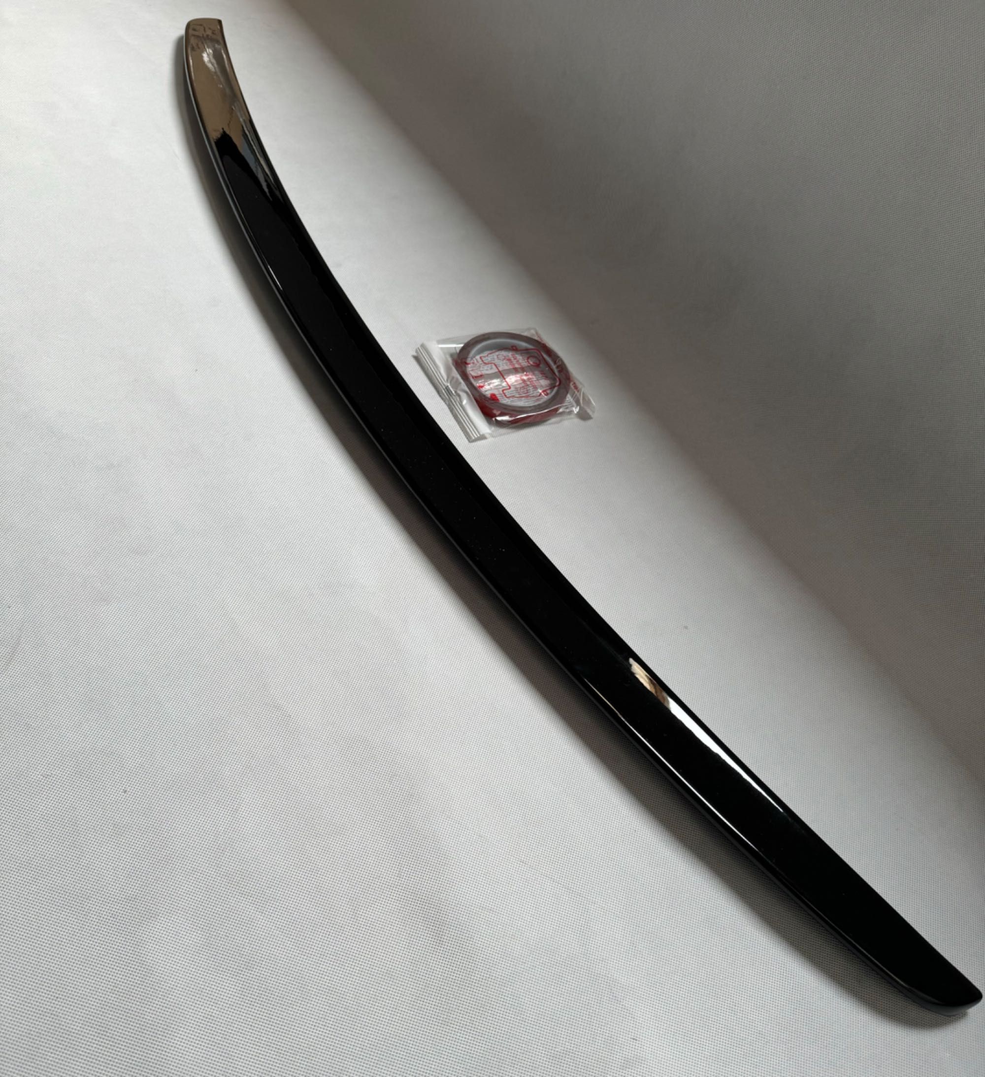 Spoiler Lotka Dokładka AUDI A6 C7 CZARNY POŁYSK