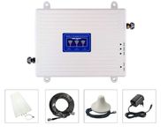 GSM репитер 3 диапазона 900 1800 2100, усилитель связи 3G 4G LTE