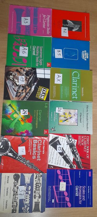 Nuty Szkoła na Klarnet +akomp, CD akcesoria