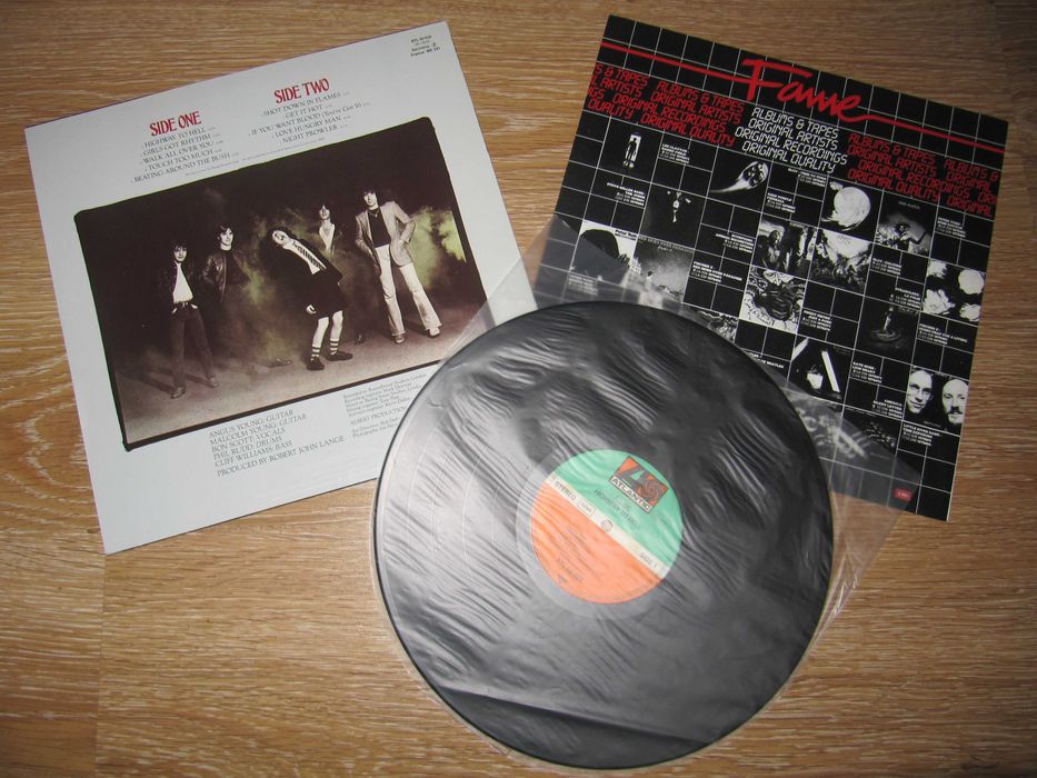 AC/DC ‎-Highway To Hell- 1979 *ОРИГИНАЛ - Пластинка / Платівка